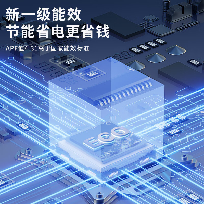 YO空调柜机变频 新一级能效 真省电SE柜机 节能省电空调冷暖 客厅立式空调 大风量 以旧换新 大3匹 一级能效 变频省电丨智能语音丨不包安装