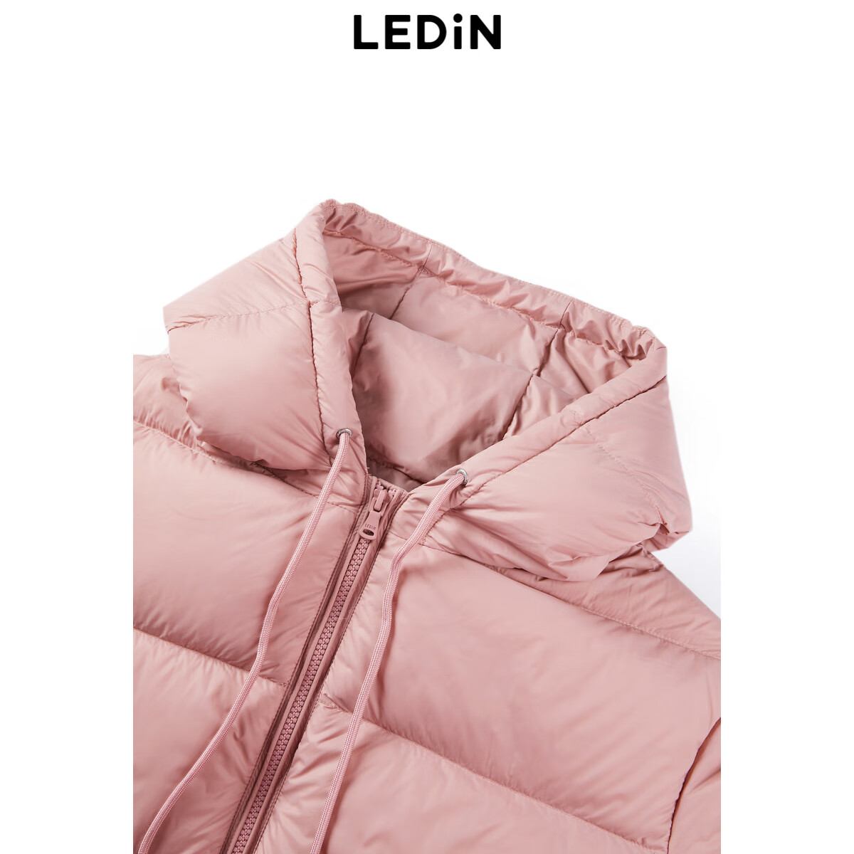 乐町羽绒服外套C2ACE4317 粉色5 S