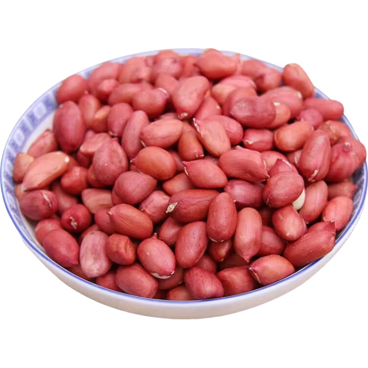 中小粒红皮花生米 红花生生花生剥壳五谷杂粮熬粥 红皮花生米450g