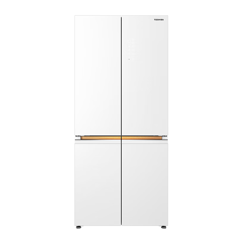 东芝(TOSHIBA)大白梨535L十字门冰箱嵌入式家用自动制冰保鲜无霜一级能效大容量GR-RF561WI-PG1B3