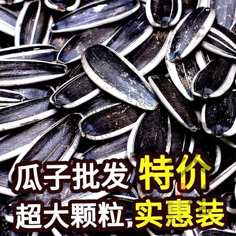 食怀瓜子原味熟葵花籽新货炒熟瓜子葵瓜子香瓜子散装炒货批发零食 干炒250克