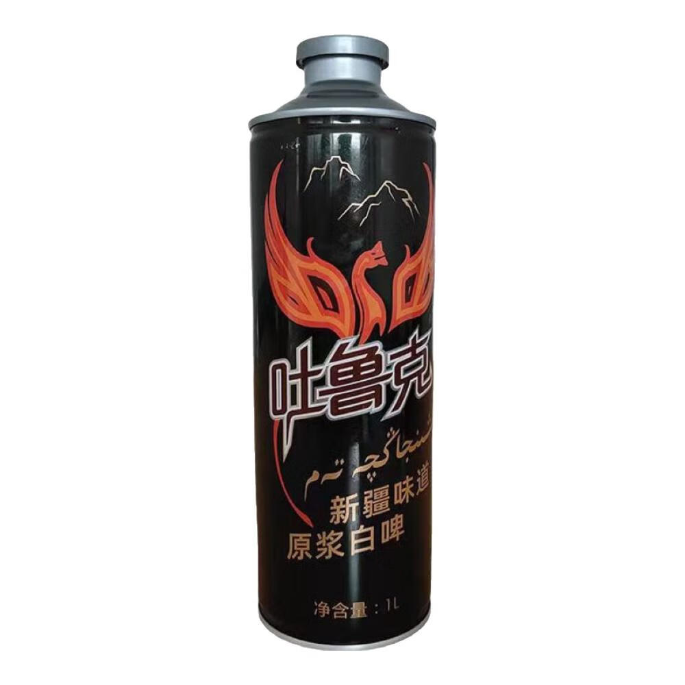 吐鲁克新疆 火焰鸟精酿原浆白啤 1L 麦汁浓度13°上海直发江浙沪京东发 新疆 吐鲁克 火焰鸟精酿原浆白啤 1L*12罐