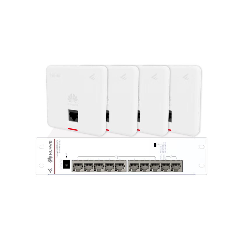 ��Ϊȫ��wifi6��װ4��AP160˫����86ap���+8�ڽ����� ��������ǧ��һ����ac+ap·���� ��ҵ���������� 1819Ԫ