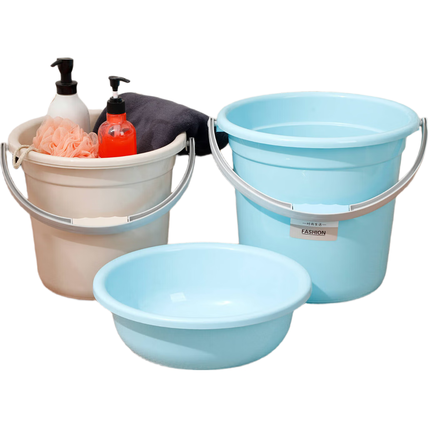 ����ˮͰ����Ӻ�ϴ��Ͱ���ö๦����Ͱ��װԲ��Ͱ����ϴ��ͰˮͰ 7014��ˮͰ��28cm�� 1��װ����ɫ����� 11.39Ԫ