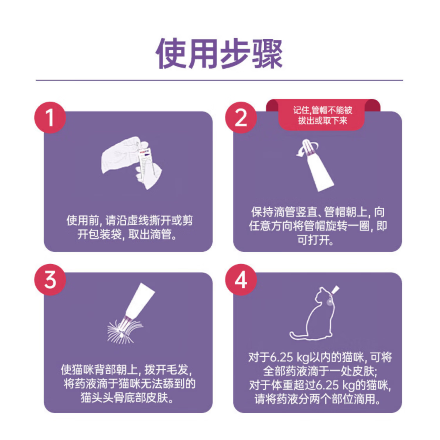 贝卫多默沙东猫体外驱虫滴剂1剂12周保护猫咪驱杀跳蚤蜱虫美国进口 猫滴临期 0.89ml*1盒 （2.8-6.25kg）