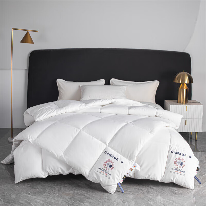 恒源祥五星级酒店羽丝绒被白鹅丝绒被子冬被加厚春秋被单人被芯棉被保暖 白色 150*200cm【4斤夏被】