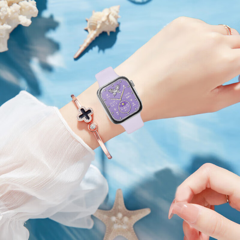 华为（HUAWEI）watch fit 4智能手表运动蓝牙通话电话高端轻薄大屏健康管理NFC房颤早搏提醒男女士款情侣成人礼物 风信紫+晒单送精美表盘 【+银色钢表带】 京东折扣/优惠券