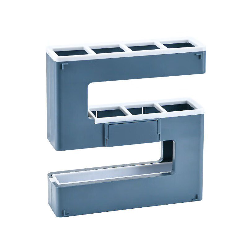 德国品质雨伞收纳架防漏水防倾斜门后玄关置物架可拆卸漏水壁挂雨 蓝色