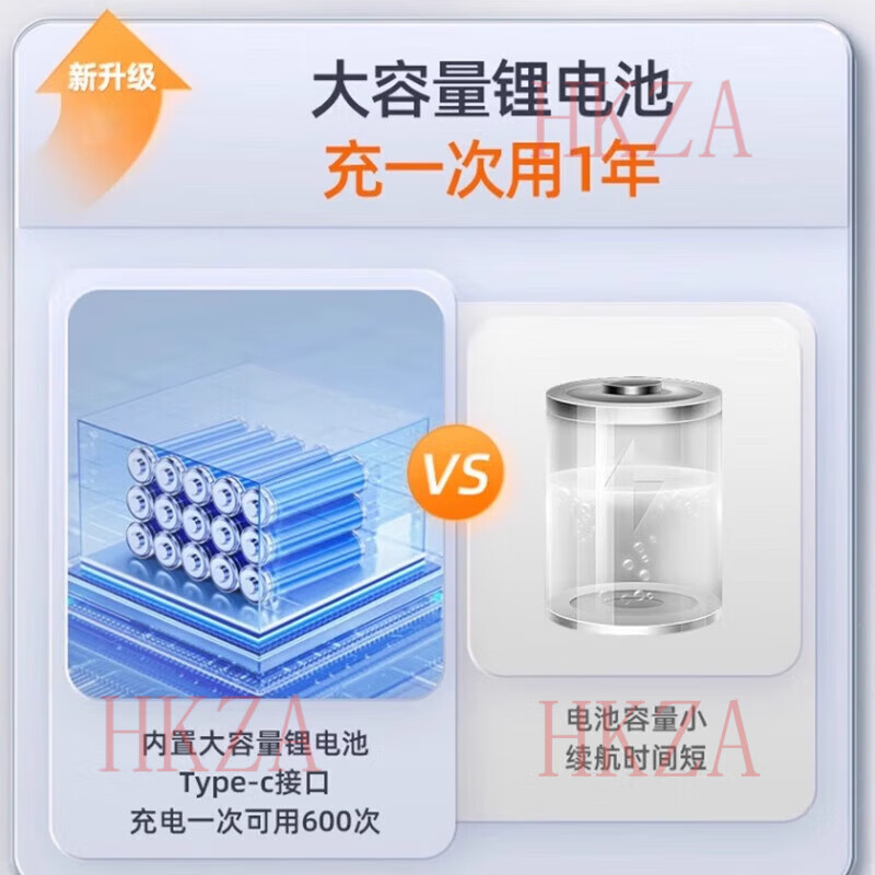 HKZA日本血压仪家用医用高精准医院专用电子血压计充电款测量仪器臂式 【语音电池款】电池插电二用|AI双芯片
