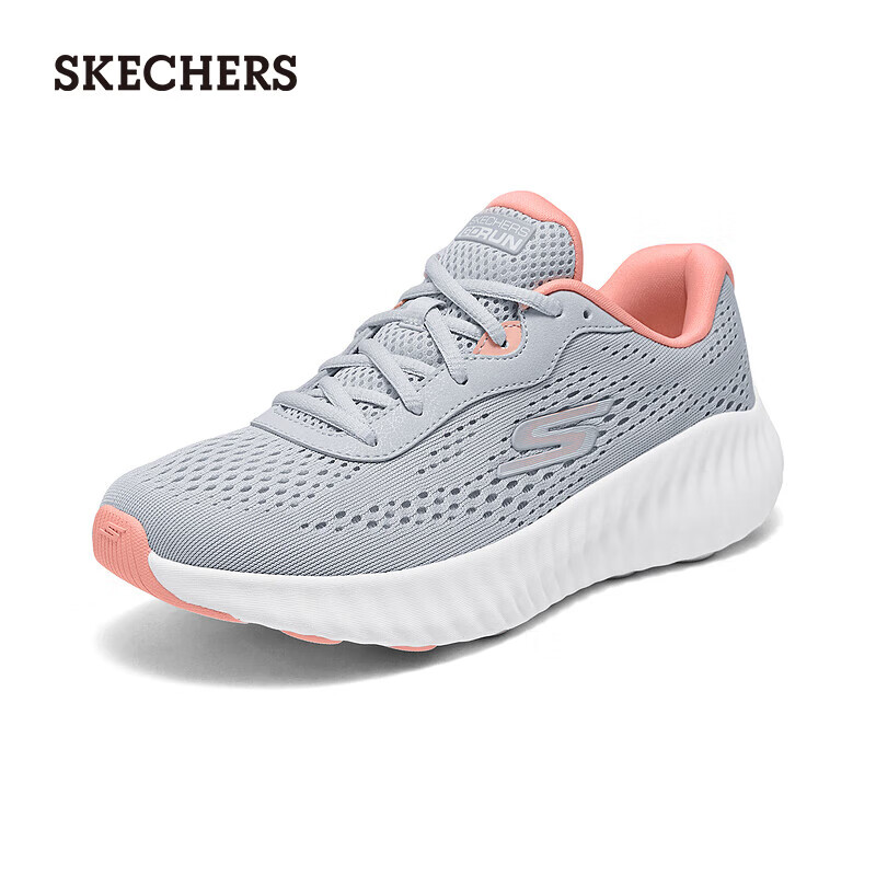 斯凯奇（Skechers）女士跑步鞋129365 浅灰色/LTGY 37