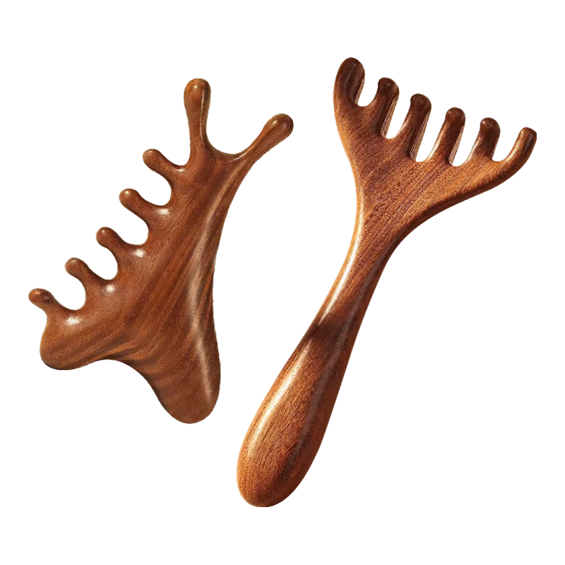 Jepoo ����̴ľ��צͷ����Ħ�� ����ͷ�ƹ��� ��Ȼ��ĦͷƤ��ͨ ��Ħ�����װ 19.9Ԫ(����ȯ)