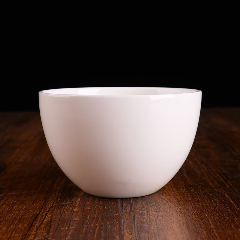 錦鳯锦凤骨瓷咖啡杯碟景德镇欧式简约咖啡套具矮 咖啡杯一杯一碟1勺 纯白月光单杯 1个