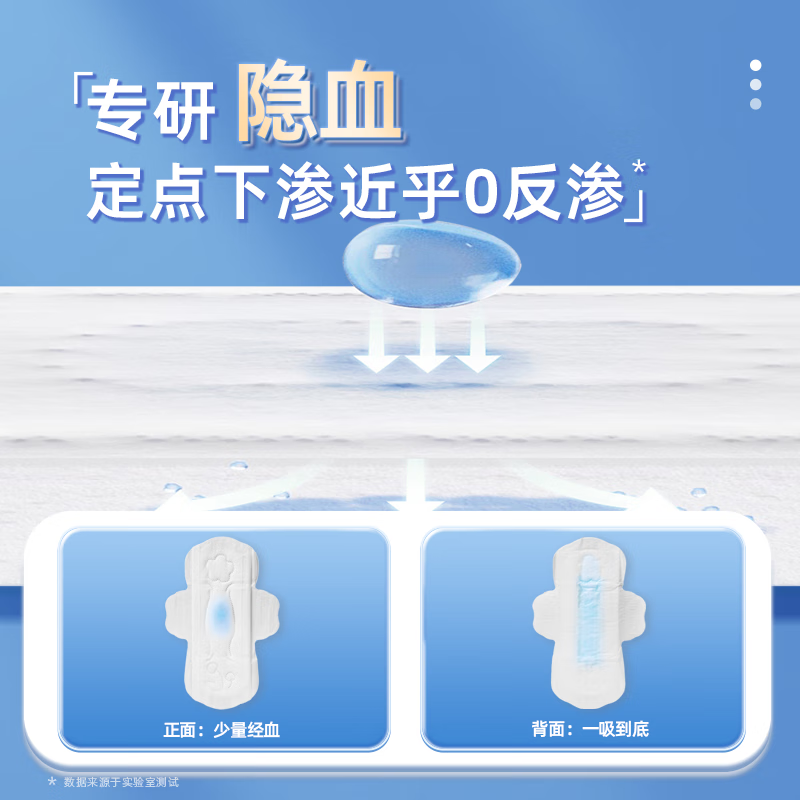 朵薇黄子韬卫生巾海绵饱饱日夜用组合姨妈巾安睡裤经期裤