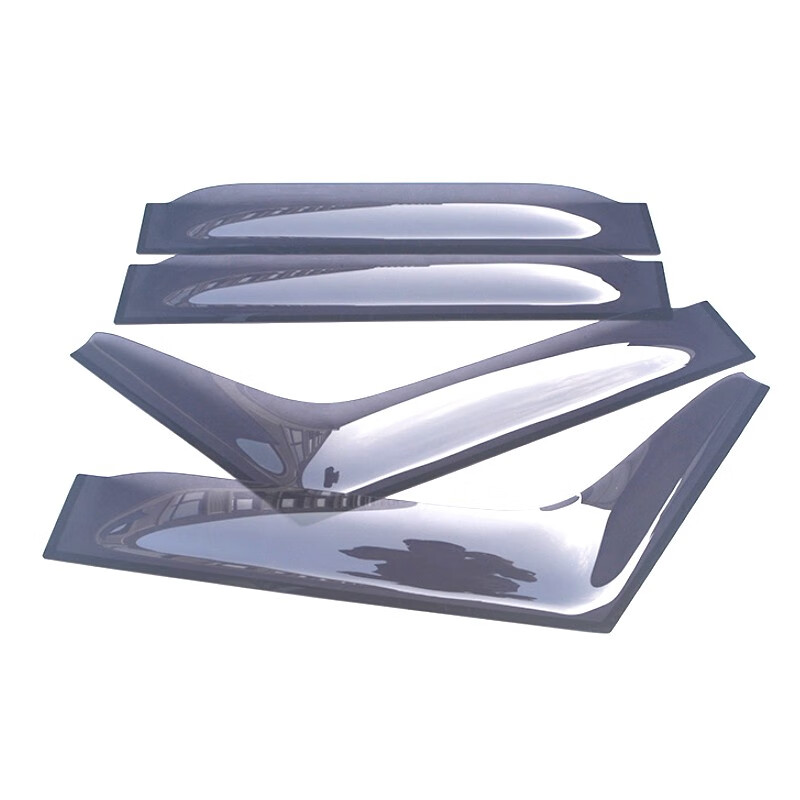 威果适用11-24年老新 路虎极光l 雨眉车门晴雨挡晴雨挡防雨条罩黑色