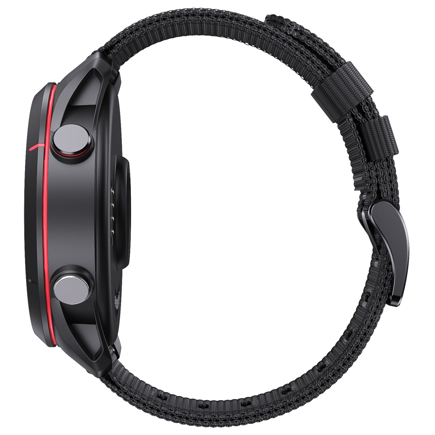 ENDUROBAND适用佳明Garmin手表表带 适配255/265/965/745/venu3/2原装战术尼龙快拆表带 黑色 佳明255/265/965
