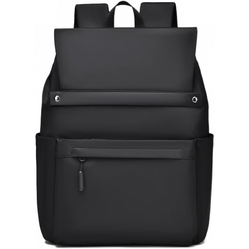 巴朗（BALANG）商務(wù)通勤新款雙肩包男士大容量15.6寸電腦包大學(xué)生書(shū)包 黑色 31*13*40cm