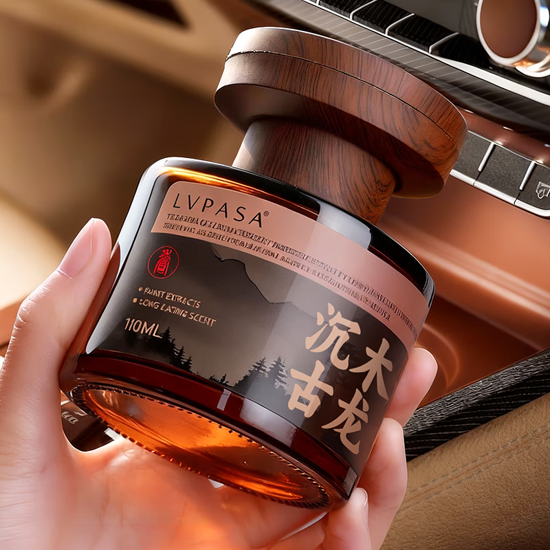 日禾盛唐车载香薰2025新款高档汽车内用出风口香水持久留香空气去异味车载 1瓶-110ml【乌木玫瑰】