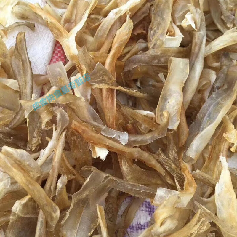 深海虎鲨皮足干鲨鱼皮干去沙虎鲨皮干海味干货沙鱼皮干鲨鱼干煲汤 1号