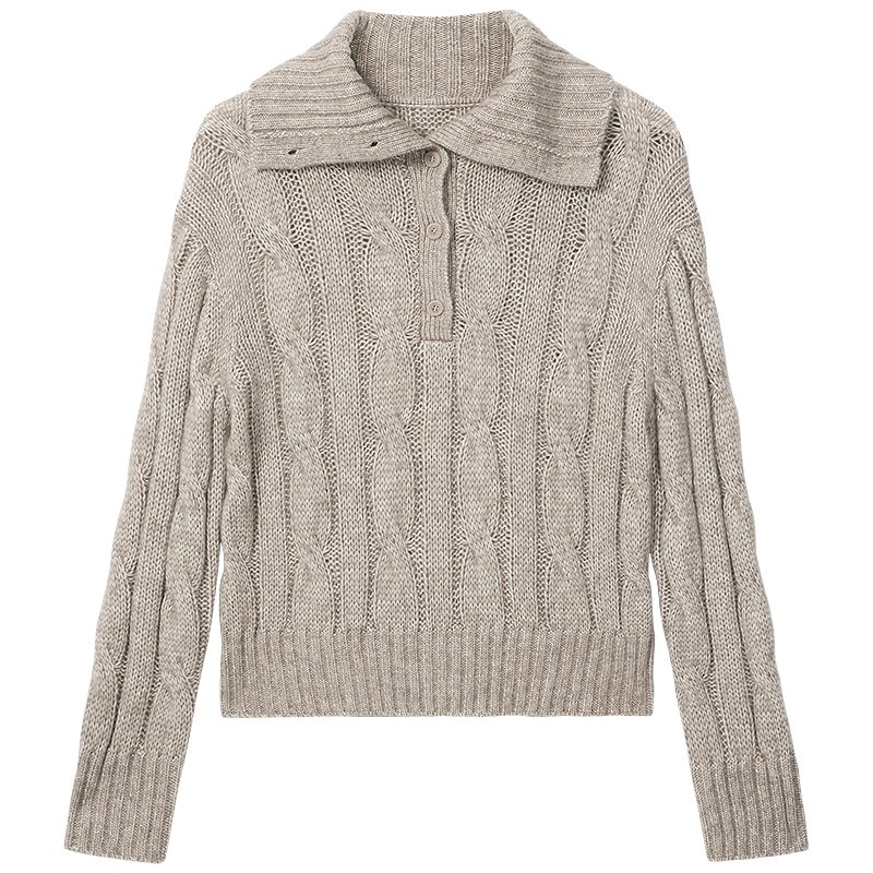 MISS SIXTY2025�����¿���֯��Ůpolo����ë�޻�ĳ���̿�ë�� ���� L 779.12Ԫ