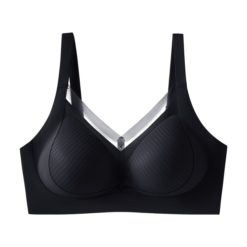 都市丽人内衣女士内衣女款2025年新款文胸运动内衣聚拢防下垂防外扩收副乳 简约黑-女聚拢防下垂收副乳上托胸罩 L (建议105-120斤）