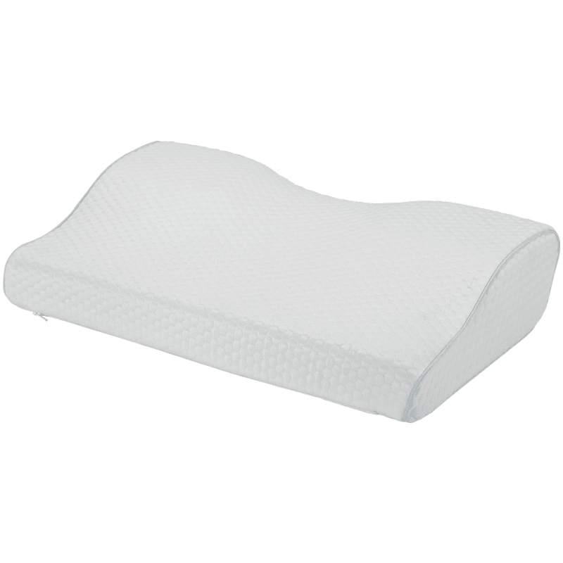 8H記憶棉枕頭蝶形成人枕芯按摩枕慢回彈透氣H2學生枕 四季版【50*30*6_10cm】蝶形枕