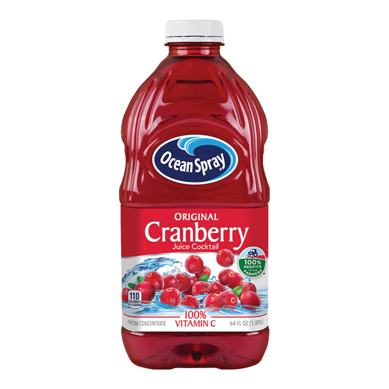 ���ڲ����������棨OceanSpray��100%��Խݮ��֭1.89L��ԭװ���� 29.9Ԫ