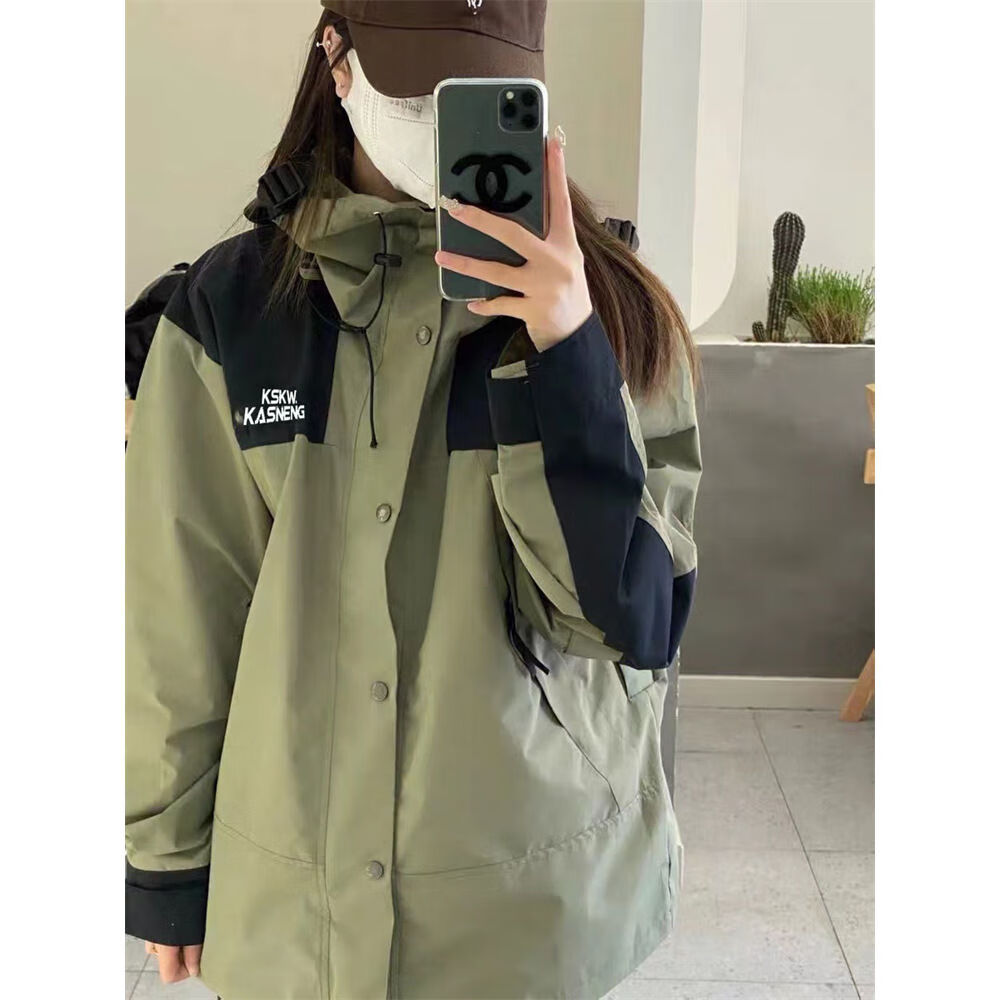 穗栩春天衣服女装外套学生春季新款女高级感潮流韩版bf原宿宽松百搭拼