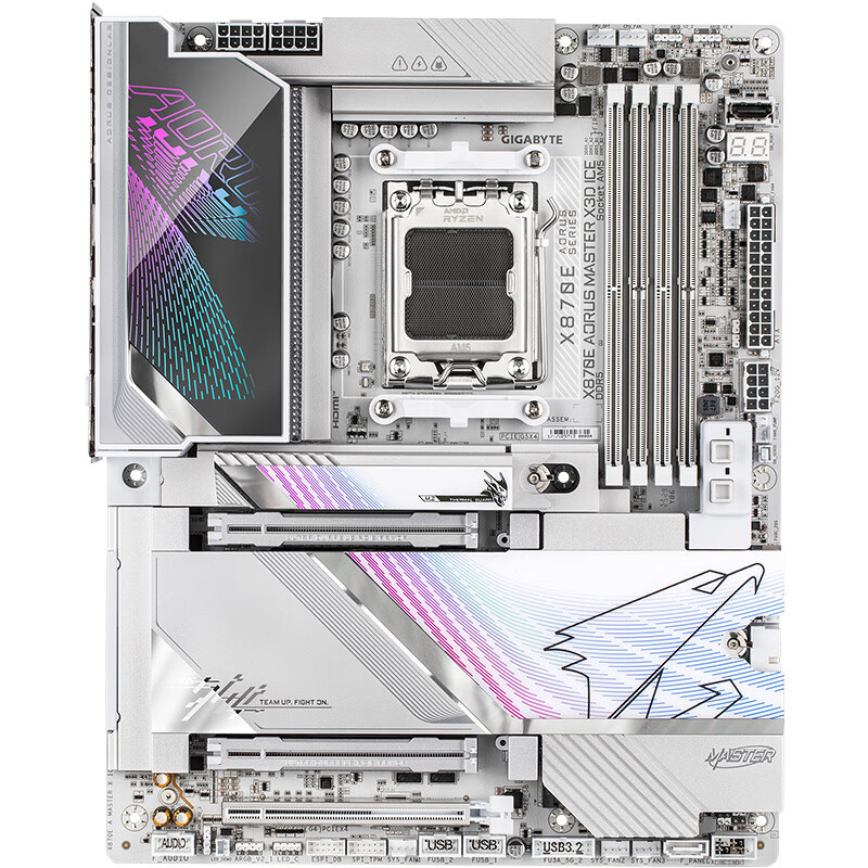 技嘉 超级冰雕X870E AORUS MASTER X3D ICE WIFI7 DDR5 图 6