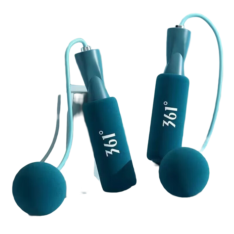 361° 无绳跳绳负重球运动健身居家锻炼男女室内专用绳HD 孔雀蓝