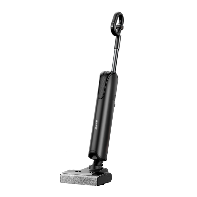 UWANT友望大头洗地机【0缠毛 高温母婴级清洁】家用手持洗拖吸一体自动清洗智能洗地拖地机 大头洗地机 DX200黑色