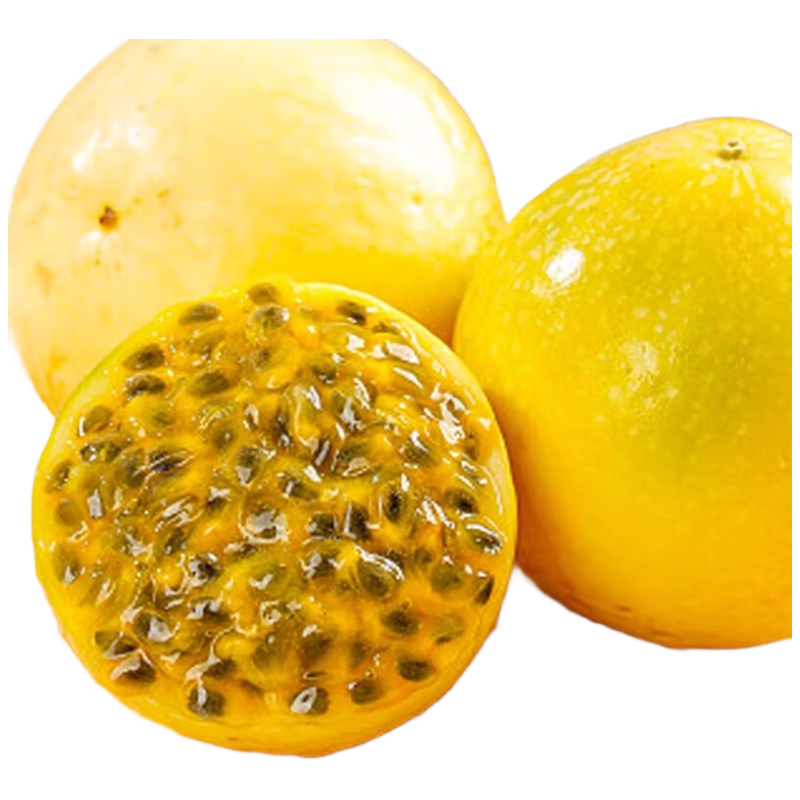 京觅 福建钦蜜9号黄金百香果 3斤单果60g+ 新鲜水果现摘现发 源头直发