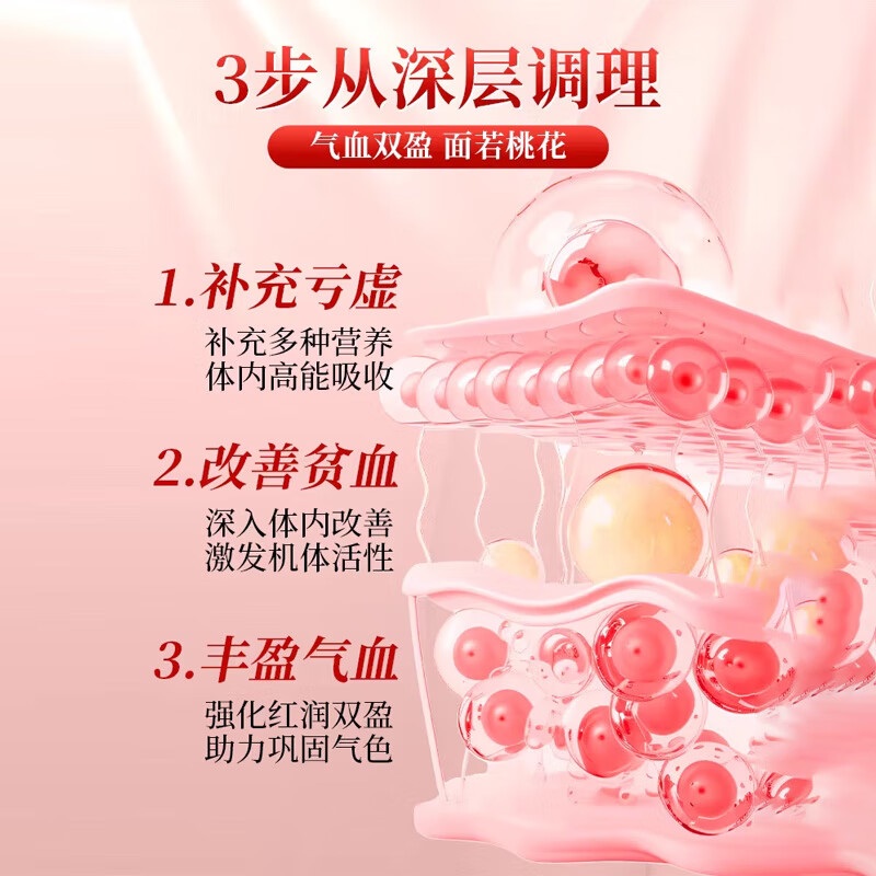 同仁堂（TRT）当归黄芪补血颗粒中药非补气血养血红枣食品药食同源甲酸铬 150g*5盒