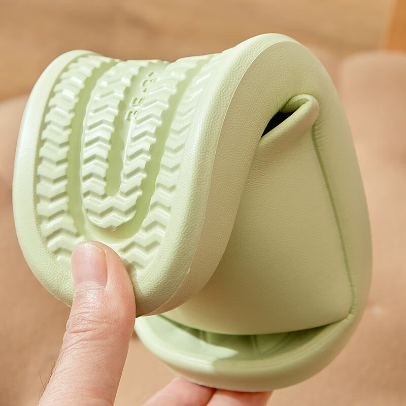 【严选】eva新款拖鞋女室内家居踩屎感家用防滑浴室凉拖男士夏季 粉色 36 鞋码-37建议35-脚