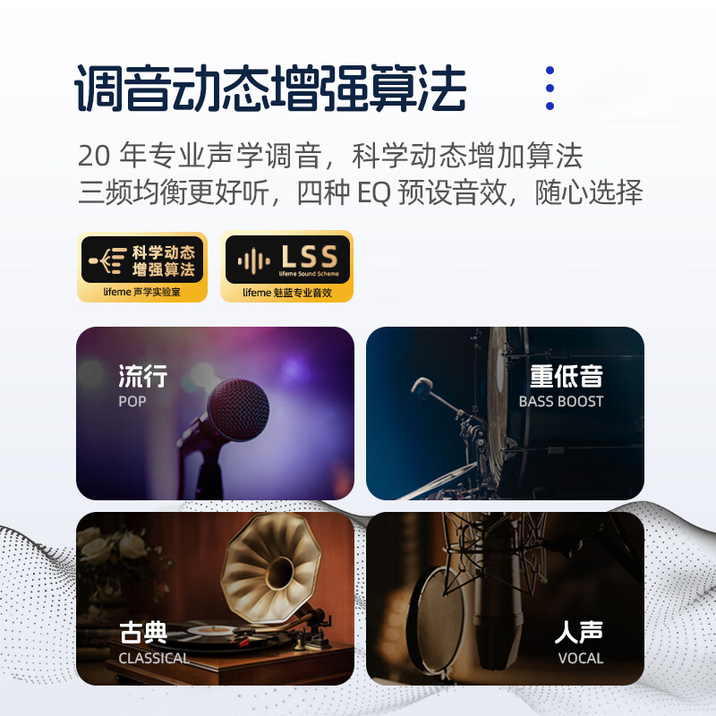 lifemeC1耳夹蓝牙耳机 舒适佩戴28小时长续航蓝牙6.0稳定连接50ms低延迟ENC通话清晰 C1耳夹式耳机