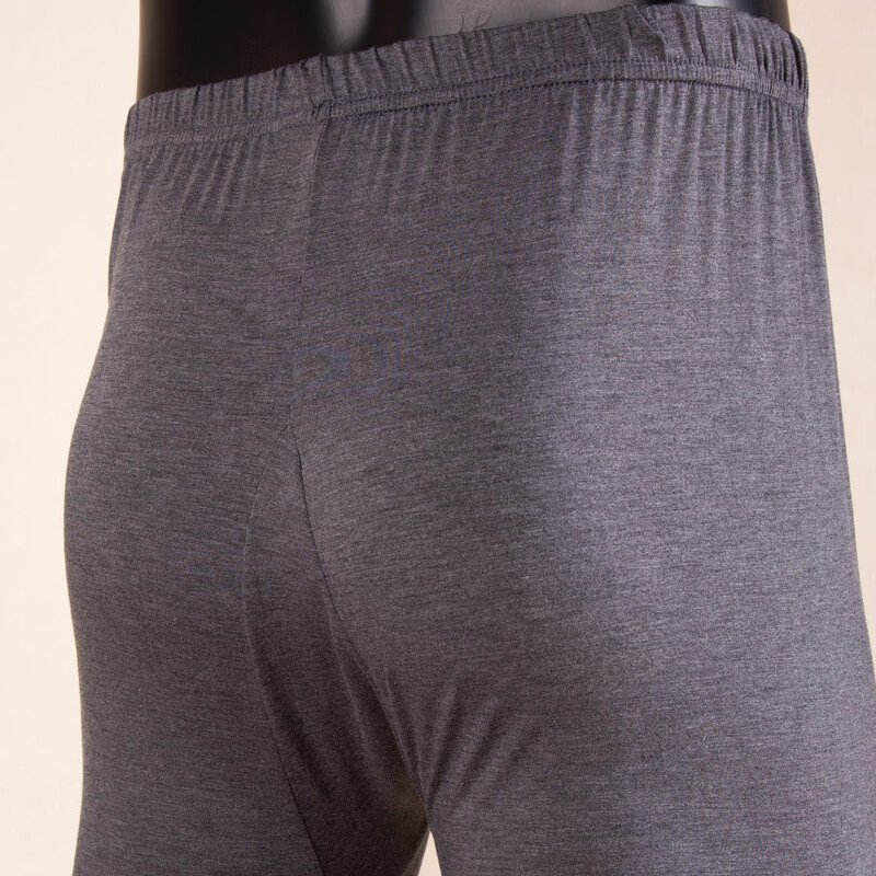 剑蔓秋裤男 莫代尔薄款  男士薄 秋裤打底裤秋冬裤修身衬裤线裤内穿 黑色 XL 建议90-120斤