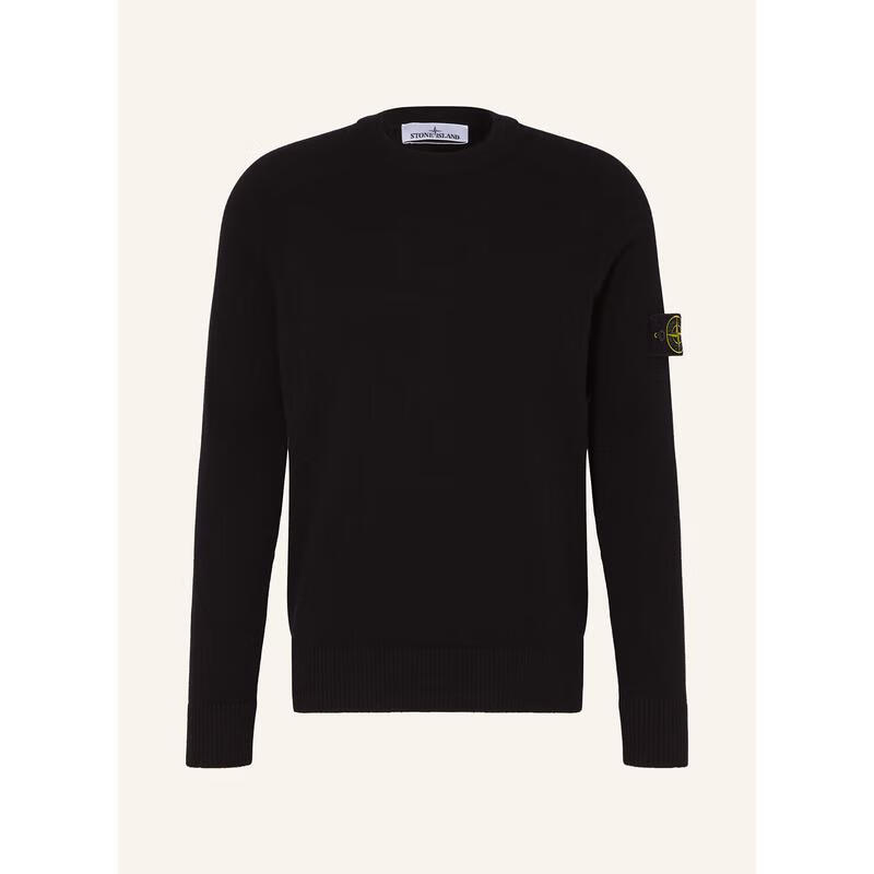 STONE ISLAND男士毛衣 保暖舒適加厚秋冬日常針織簡(jiǎn)約針織衫 BLACK 均碼 |XXL