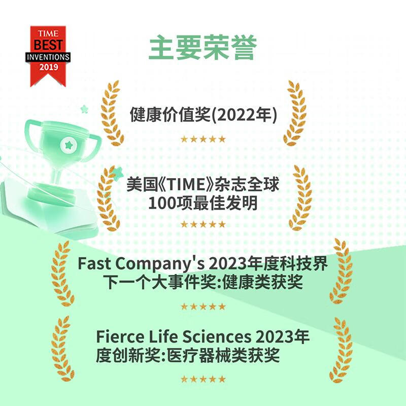 Nerivio纳瑞维远隔神经调控偏头痛专用治疗仪18次家用便携有效舒缓疼痛 Nerivio纳瑞维偏头痛治疗仪*6