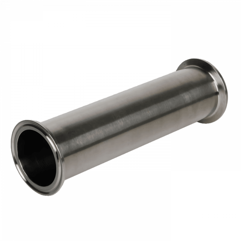 烨霖煜304不锈钢快装直管卫生级管子直通快开卡盘接头卡箍固定连接管件 304 Φ159/卡盘183定制 2米