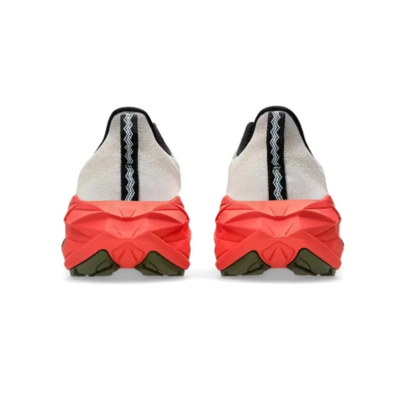 ASIKSI男女款 NOVABLAST 4 轻量回弹休闲运动跑步鞋 米色｜红色 45