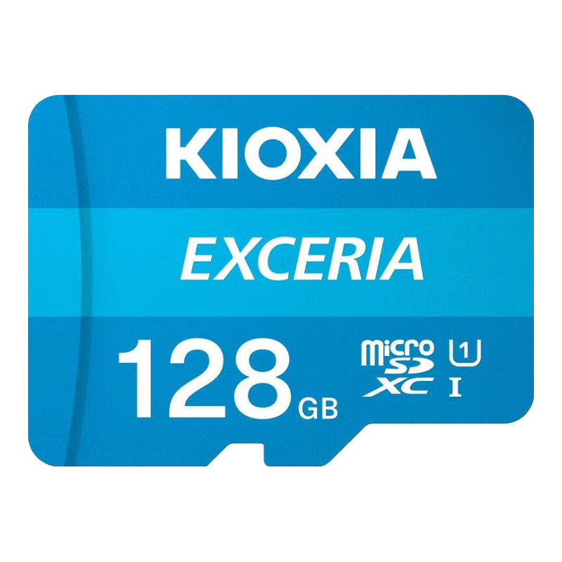鎧俠（Kioxia）【日本直郵 日本發(fā)貨】microSD儲存卡內存卡 100MB/s高速讀取 兼容手機平板switch 日本全新正品 KLMEA128G