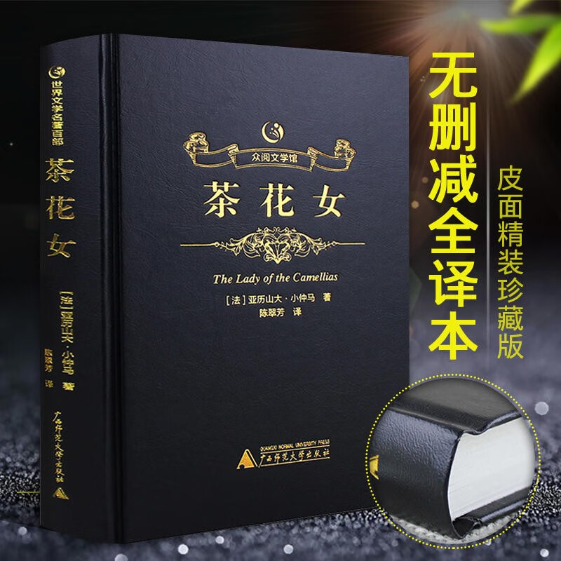 茶花女 小仲马原版【名家名译】茶花女 正版无删减原版原著全译本中文完整版初高中青少年成人版名著 相关