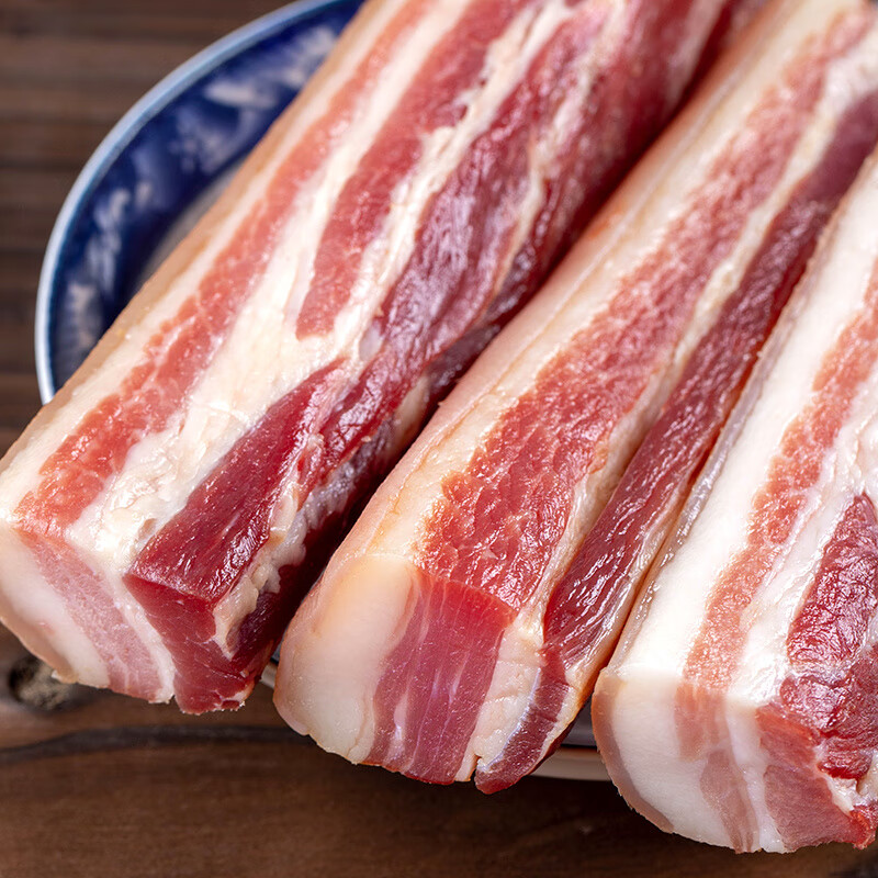 金华火腿咸肉五花肉上海南风肉刀板香风干特色 1斤风干五花腊肉【偏瘦】