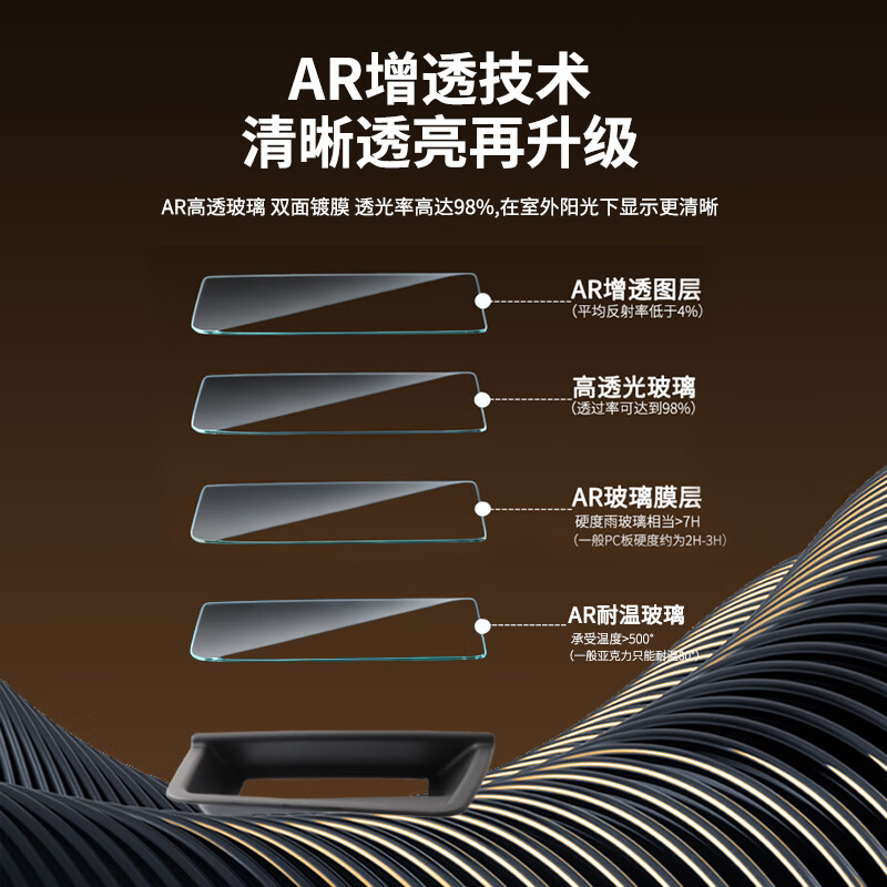 车洁邦适用24款蔚来乐道L60抬头显示保护罩HUD防护盖内饰用品改装配件