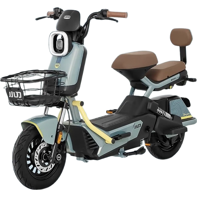 小刀電動車新款昂途智能藍(lán)牙APP電動車男士女士通勤代步電瓶車 騰云藍(lán)【智能APP/TCS防側(cè)滑】 60/20A