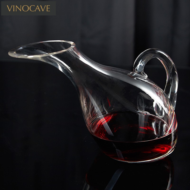 维诺卡夫（Vinocave）无铅水晶天鹅红酒醒酒器家用葡萄酒分酒器酒具 1500ml