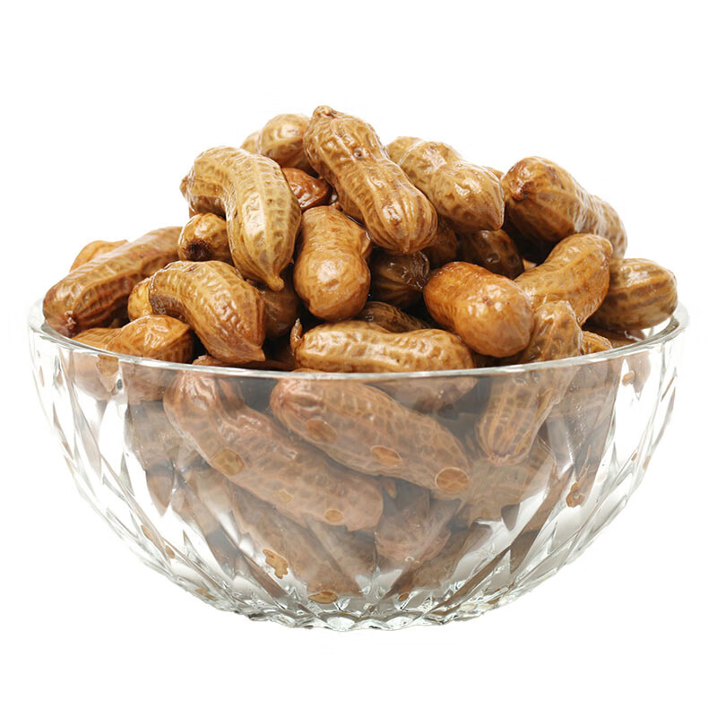 【9.9包邮】豆乐吃 水煮红皮解馋卤汁花生 408克*2袋