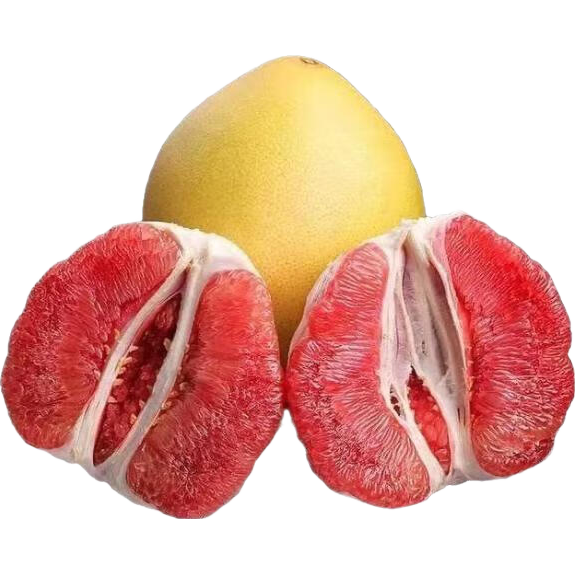 脆甜多汁福建平和红心蜜柚 1粒装（单果1~1.5斤）