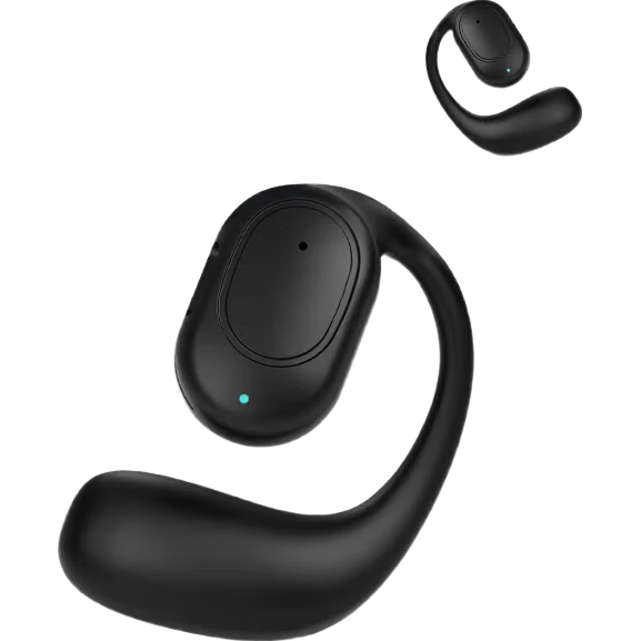 【爆款升级京东物流】无线蓝牙耳机左耳OWS挂耳式开放式不入耳更舒适运动骑行快递外卖适用XD3 黑色单边-旗舰款【长续航】