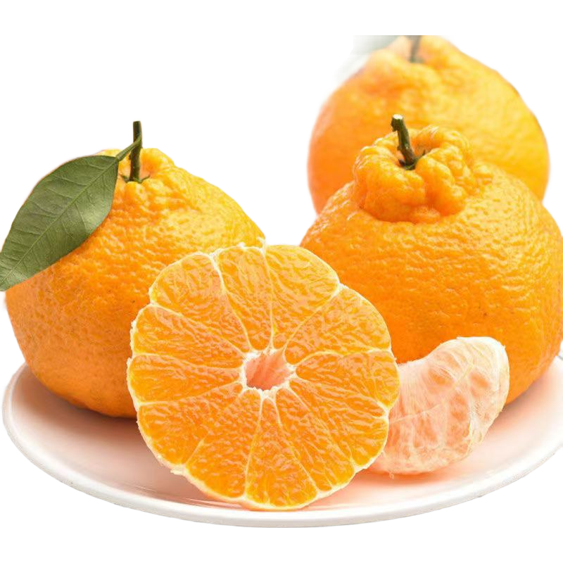 高山丑橘丑八怪当季新鲜薄皮水果橘子整箱包邮 带箱2斤装