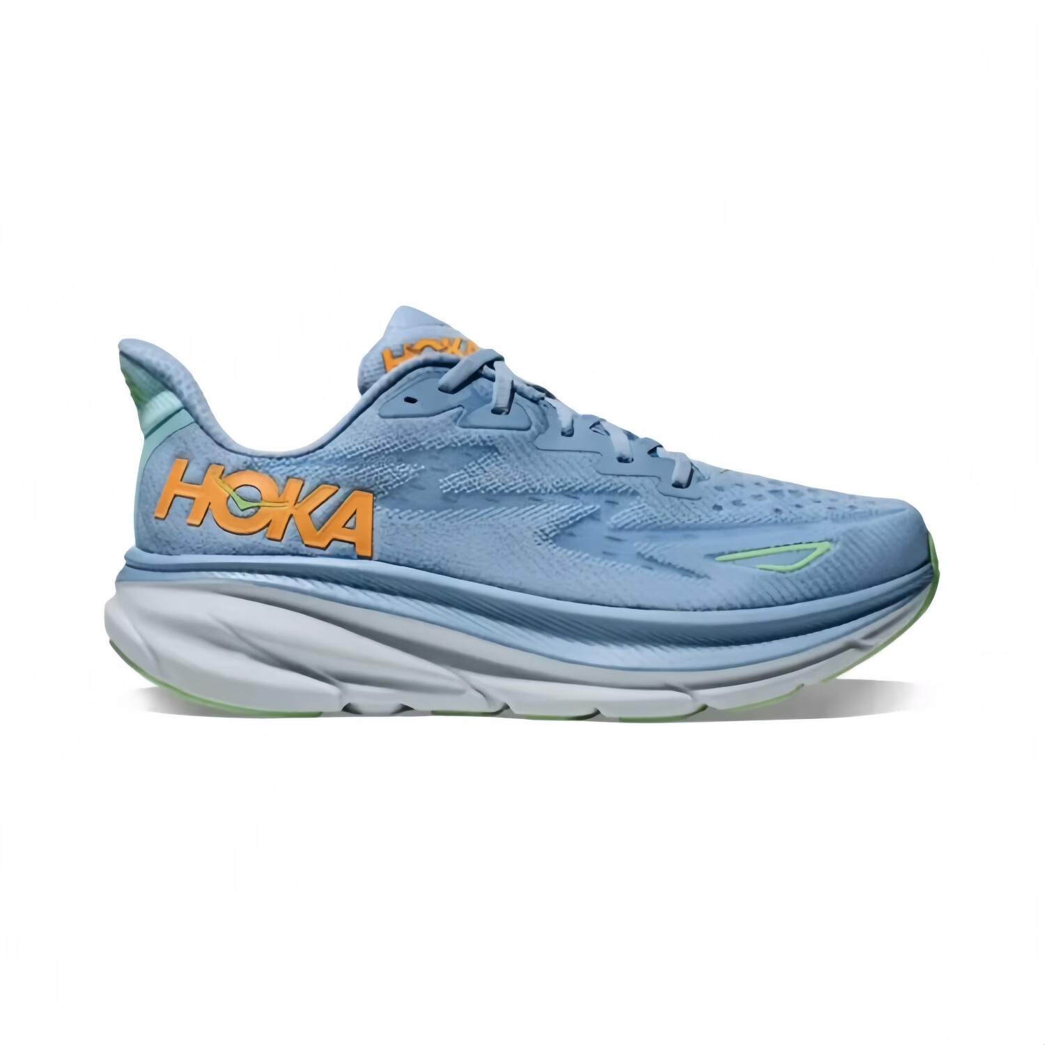 HOKA HOKA FOOT男女款克利夫顿9休闲运动鞋 Clifton9 轻量缓震跑步鞋 薄暮色/幻影蓝 36